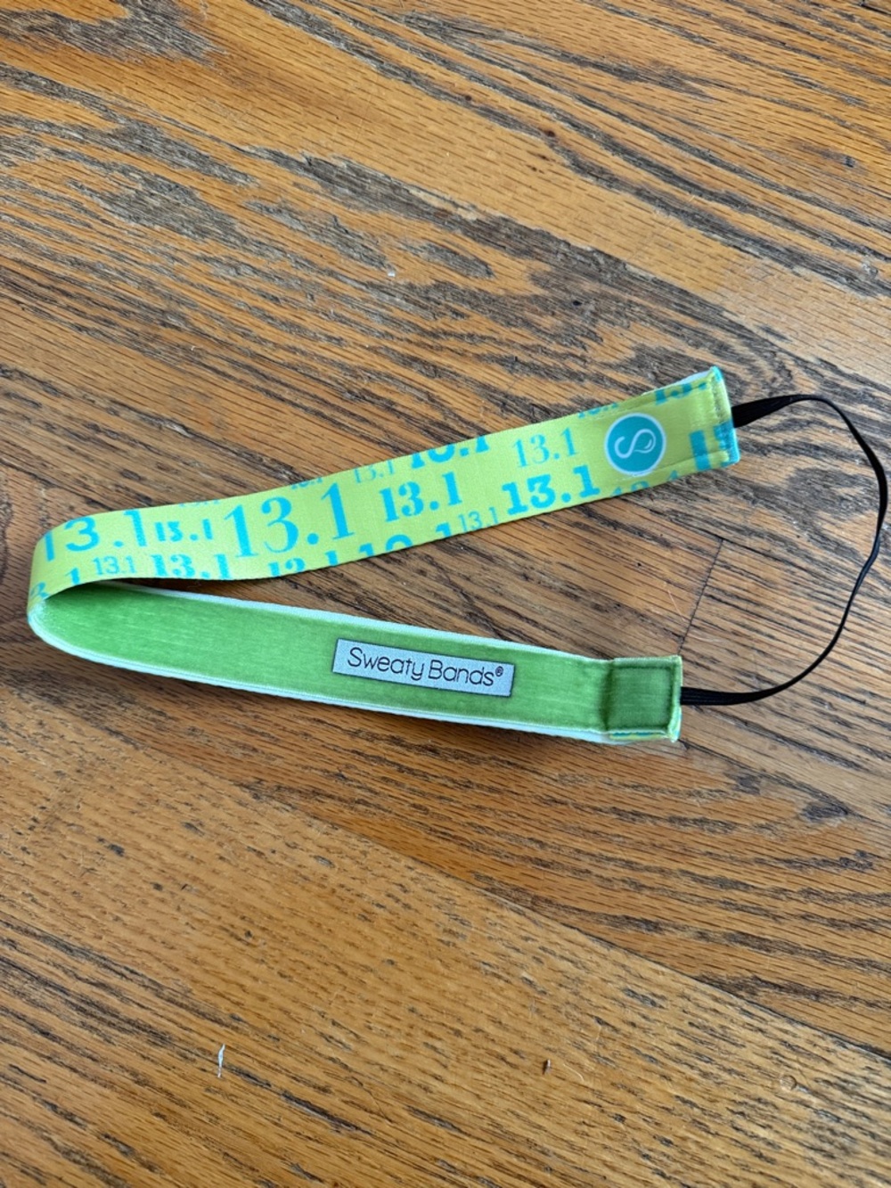 Sweaty Bands Lime Green 13.1 Elastic Headband